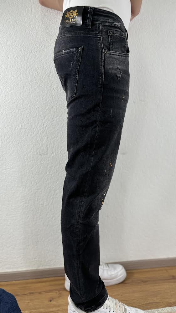 Schwarze Jeans